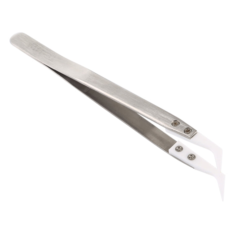 Pinzette a gomito con punta in ceramica resistente alle alte temperature in acciaio inossidabile TC-14W, TC-14W Pinzette a gomito con punta in ceramica resistente alle alte temperature in acciaio inossidabile TC-14W, TC-14W